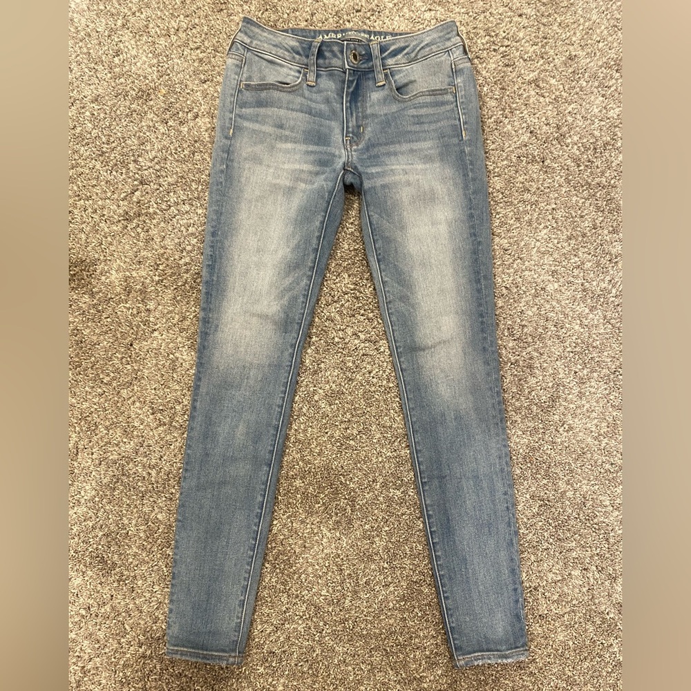 American Eagle Outfitters Blue Skinny Jeans